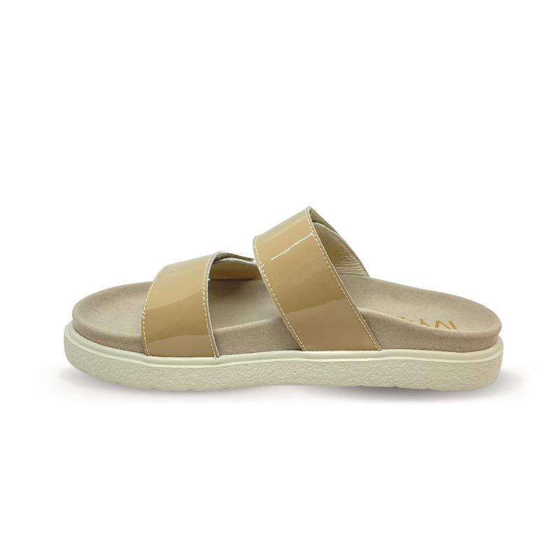 IVY-Z UPP - BEIGE PATENT